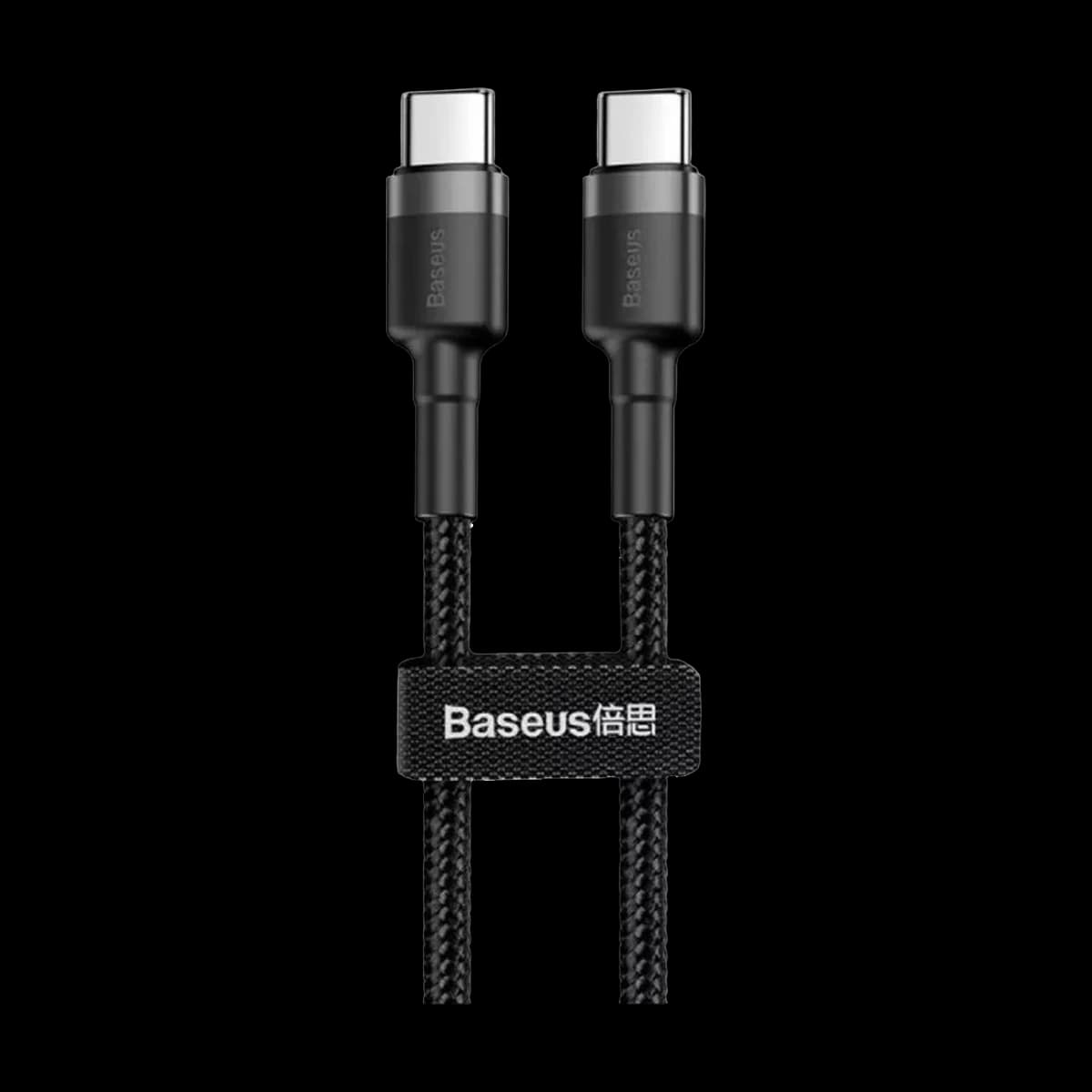 Кабель Baseus Cafule Type-C – Type-C 60 Вт, 1 м