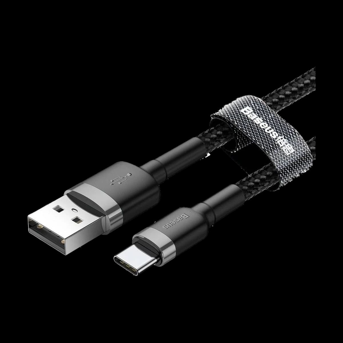 Кабель Baseus Cafule USB-A – Type-C 3 А, 1 м