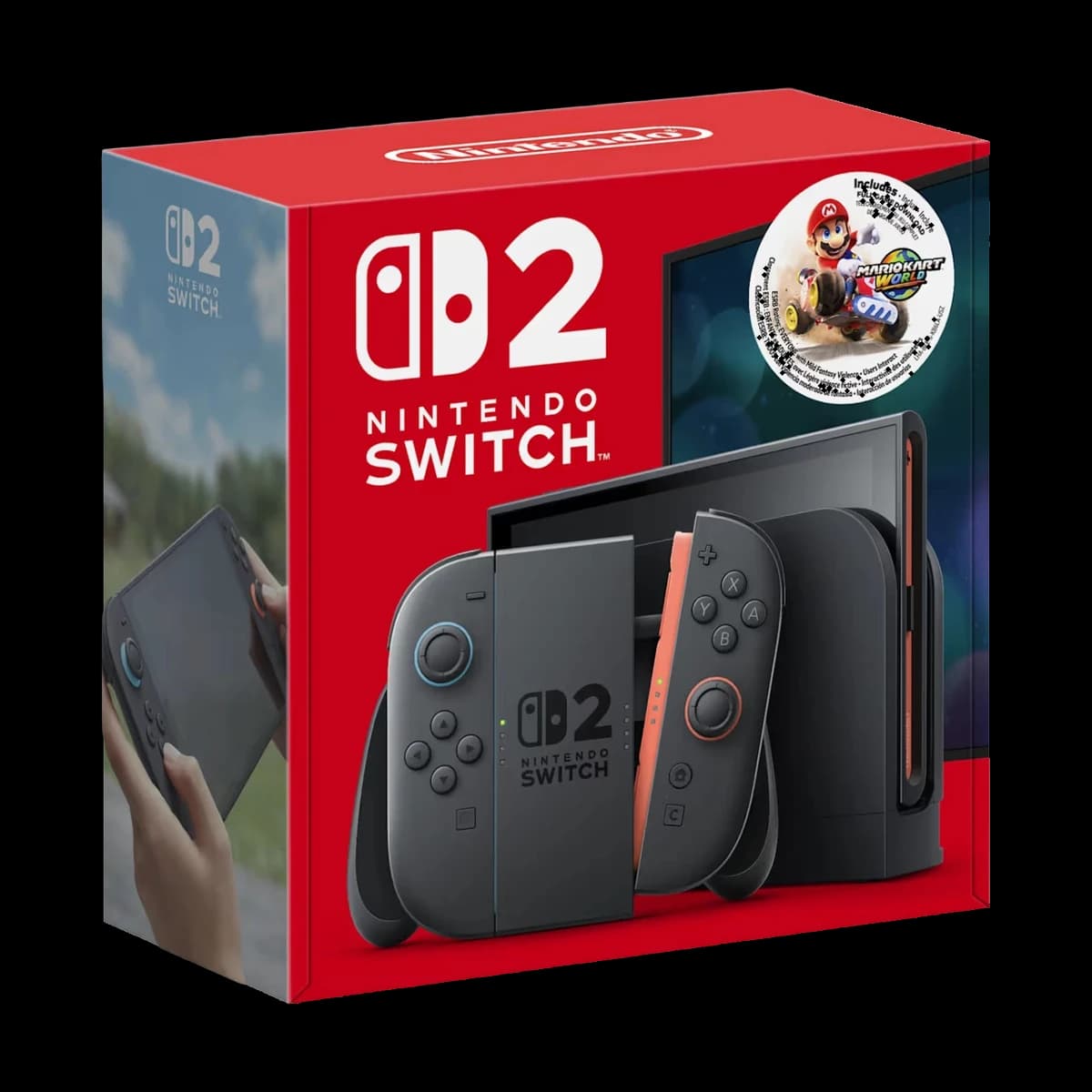Игровая консоль Nintendo Switch 2 + Mario Kart World