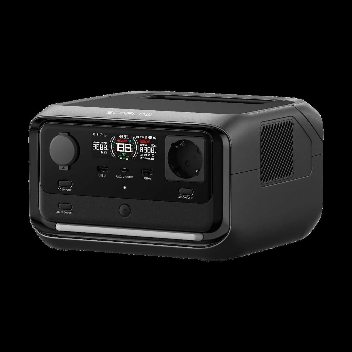 Портативная зарядная станция EcoFlow RIVER 3 Plus (286 Вт·ч)