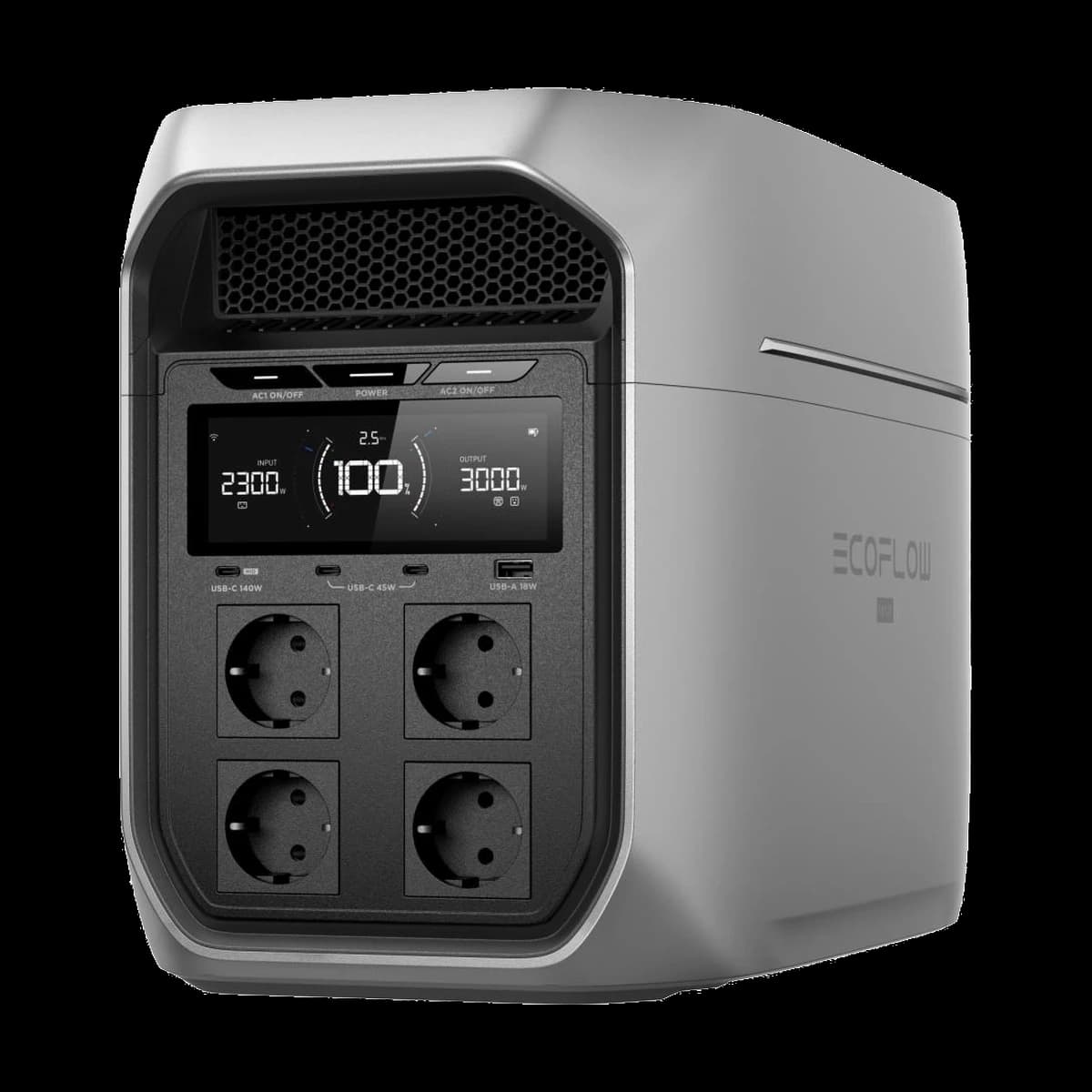 Портативная зарядная станция EcoFlow DELTA 3 Max Plus (2048 Вт·ч) – фото 1