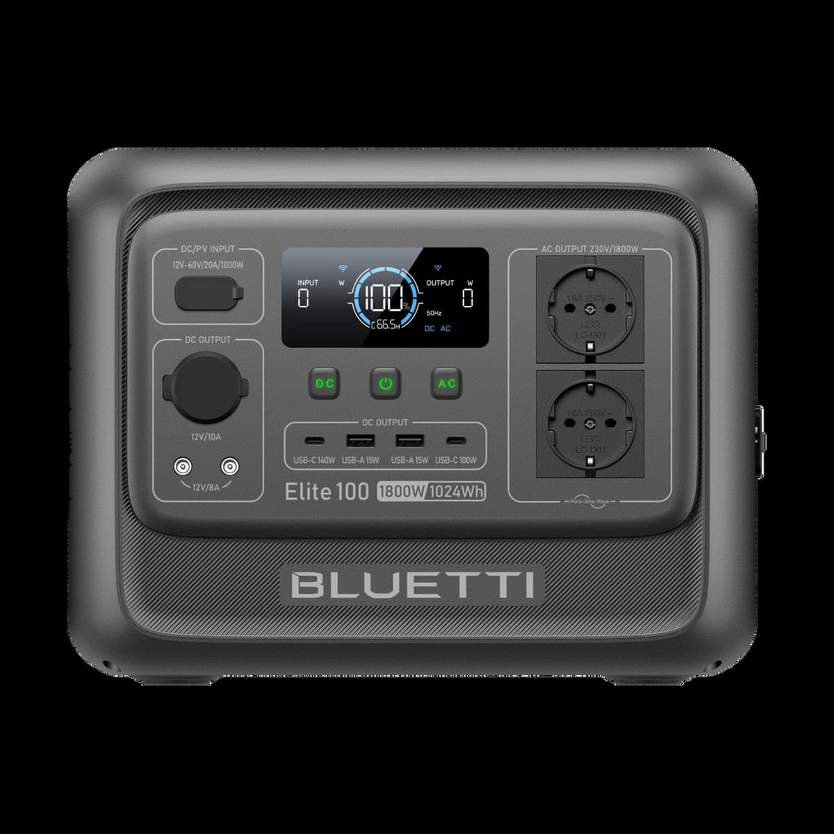 Портативная зарядная станция BLUETTI Elite 100 V2 (Premium 100 V2, 1024 Вт·ч)