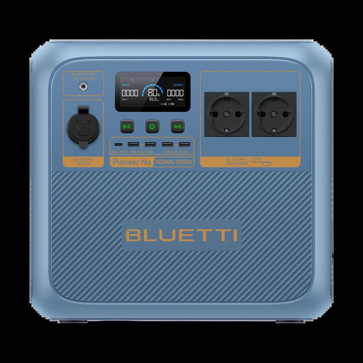 Портативная зарядная станция BLUETTI Pioneer Na (AC180P Pioneer Na, натрий-ионная, 900 Вт·ч) – фото 1