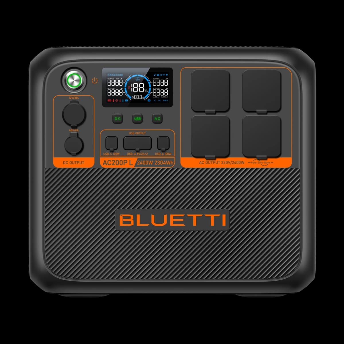 Портативная зарядная станция BLUETTI AC200PL (2304 Вт·ч)